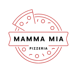 Mamma Mia Pizzeria logo.